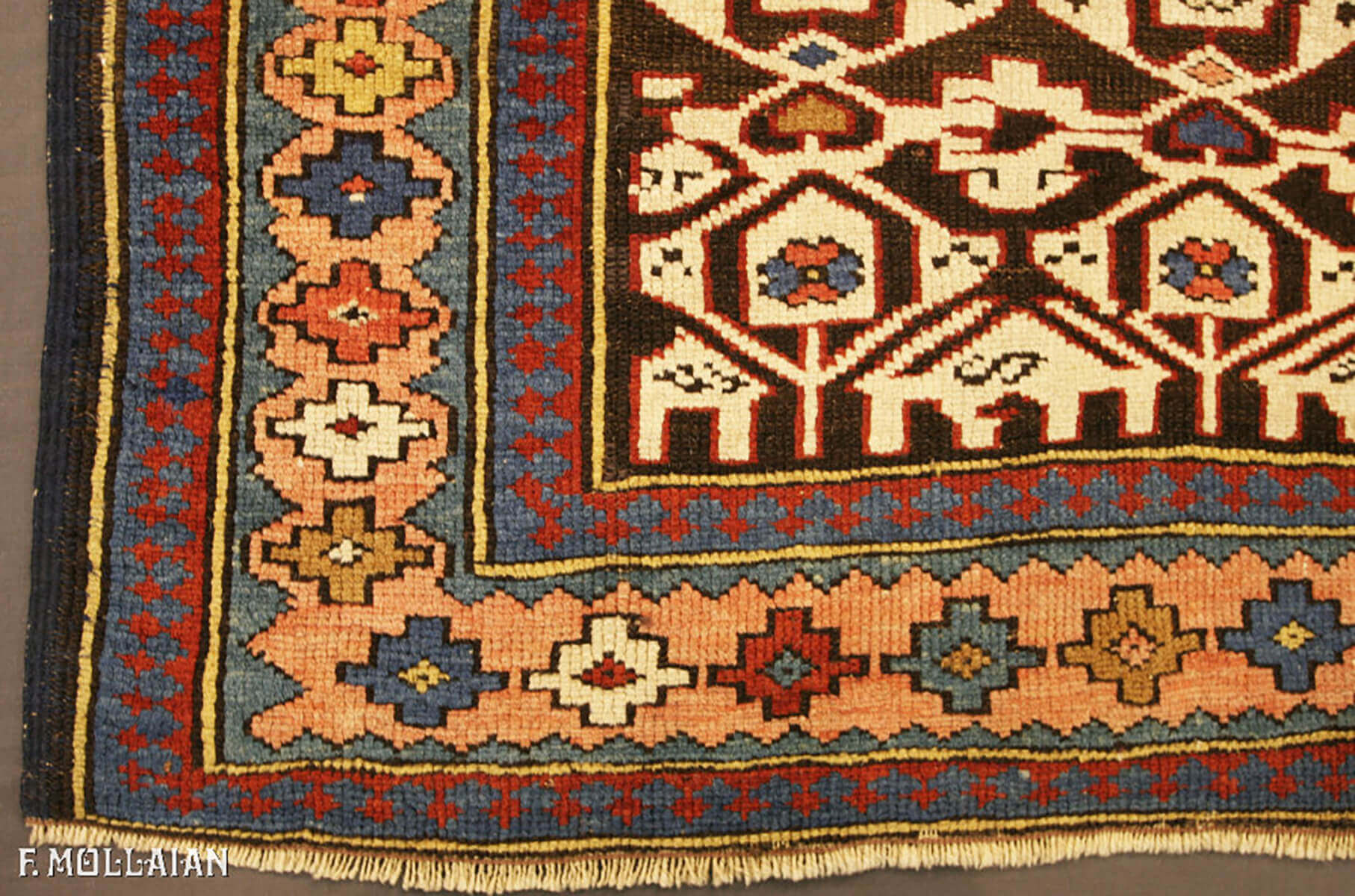 Antique Caucasian All-over Konakend Rug n °:75468597